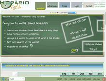 Tablet Screenshot of horariofacil.com